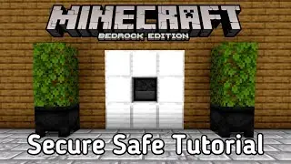 Minecraft Bedrock: Secure Safe Tutorial
