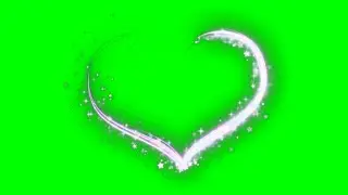 particle love green screen effects || heart green screen video no copyright