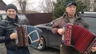 Шацкие гармонисты Ванякин Николай и Любакин Анатолий.