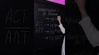 А ты знаешь как отличить острое и хроническое поражение печени? Используй коэффициент де Ритиса!