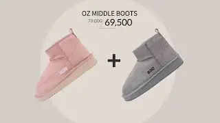 UGLYZ 22FW OZ BOOTS 1+1
