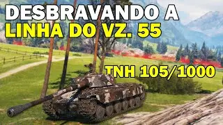 TNH 105/1000 - Desbravando a Linha - Pesados Tchecos - World of Tanks