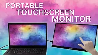 Verbatim Portable Touchscreen Monitor 15.6