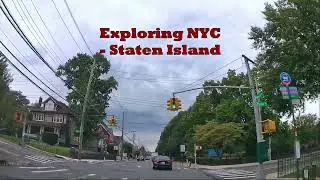 EXPLORING NYC   STATEN ISLAND DRIVING TOUR 4K