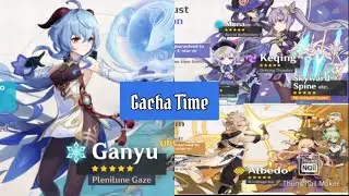 Pulling for Bennett and two 4star then next Ganyu Banner | Gacha | Genshin Impact 1.2