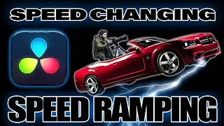 Speed Changing and  Speed Ramping in Davinci Resolve
