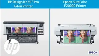 HP DesignJet Z9⁺ Pro Printer vs Epson SureColor-P20000 Printer | DesignJet Printers | HP