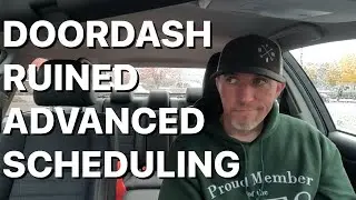 DoorDash Is Changing Advanced Scheduling And It’s Bad #doordash #fooddelivery #gigeconomy