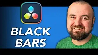 How To Add Black Bars In DaVinci Resolve 2025