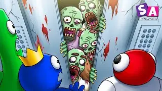 Rainbow Friends But There's A Zombie Apocalypse
