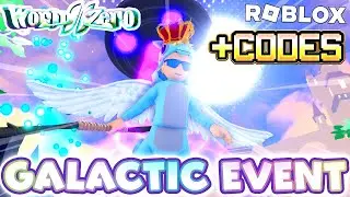 NEW World // Zero Galactic Event Is INSANE!! *AURA CODES* | Roblox