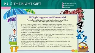 THE RIGHT GIFT  |Unit 9 | 9.2 THE RIGHT GIFT  | shopping| English | Speakout starter