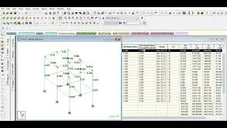 STAAD Pro V8i Designing of pipe beam column and steel section and analysis.