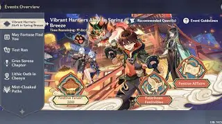 Vibrant Harriers Aloft in Spring Breeze [part 4] ▢ Lantern Rite [GENSHIN IMPACT]