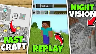 Top 5 Best Mods/Addons For Mcpe Content Creators | Minecraft Pe 1.21