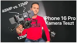 iPhone 16 Pro Kamera Teszt 🤯 KUKA A 2 MILLIÓS FÉNYKÉPEZŐM