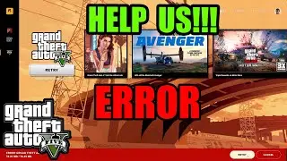 GTA V - UPDATE FAIL **HOW TO FIX** GTA V Wont Start ERROR - March 31/April 1 2020