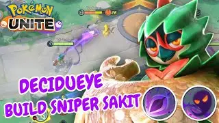Decidueye Build Sniper damagenya sakit parah - Pokemon Unite Indonesia