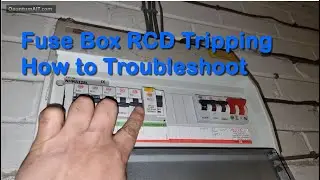 Fuse Box RCD Tripping - How to Troubleshoot Putting Power Back On. Before Calling an Electrician