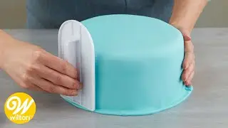 How to Cover a Round Cake with Fondant | Wilton