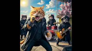 Powerwolf - Неприятность эту мы переживём! (кот Леопольд cover)  эпичный power metal !