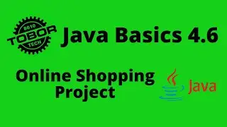 Online Shopping Project - Java Basics 4.6