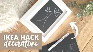 DECORA las PAREDES de tu CASA con este IKEA HACK | Manualidades fáciles