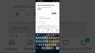 visa номер карты