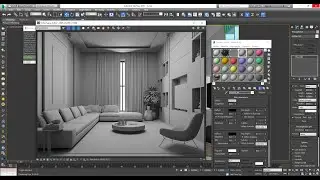 3dmax l vray interior design - livingroom lec2