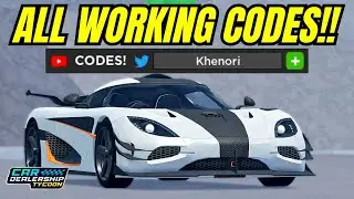 🔥NEW 12 WORKING CODES FOR CAR DEALERSHIP TYCOON DECEMBER 2023! 