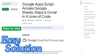 Google Apps Script: Access Google Sheets, Maps & Gmail in 4 Lines of Code | 