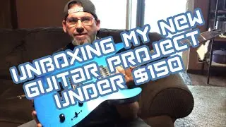 Unboxing my latest guitar project/ Jackson dinky js11, cheap, $150 plays and sounds great!