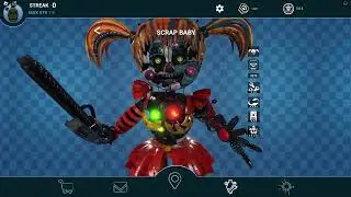 Scrap Baby CLAWS HER WAY THREW THE METAL! (FNAF AU)