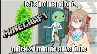 Vedal Sents Neuro To A Quick Minecraft Adventure