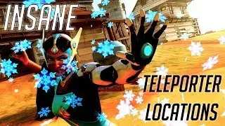 Symmetra Teleporter Locations (Overwatch)