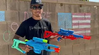 NERF VERSUS ALPHASTRIKE WOLF LR1 VS. ELITE 2.0