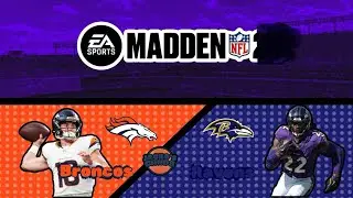 Denver Broncos VS Baltimore Ravens: WEEK 9: Madden Simulation