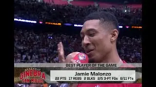 Jamie Malonzo - Best Player of the Game || Ginebra vs Bay Area Game 7