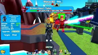 Проходим endless mode в Toilet tower defense Roblox