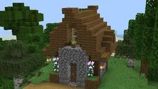 Средневековый дом в Minecraft