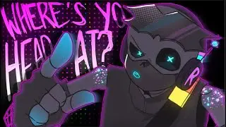 WHERE'S YO HEAD AT?- ANIMATION MEME YCH (RAVE SANS)