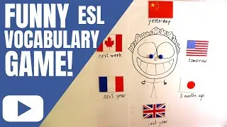 Funny ESL Vocabulary Games | + BONUS ESL Number Game | English Sentence Games