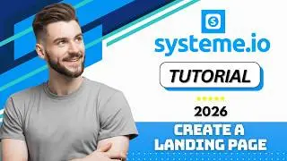 How to Create a Landing Page on Systeme.io for Free in 2026 (Tutorial)