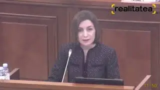 Maia Sandu în Parlament, 17 martie 2023:  În 2030 Republica Moldova trebuie să fie țară membră a UE