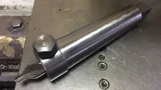 Как изготовить центровку с коническим хвостовиком. Полный цикл