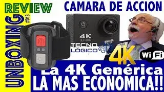 ACTION CAM SPORTS XDV 4K WIFI UNBOXING REVIEW REVISADO DESEMPAQUETADO 2018