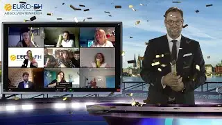Digitale Absolventenfeier der Euro-FH im Juni 2021