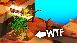 Dieses Level ist verrückt.... | Poly Bridge 2