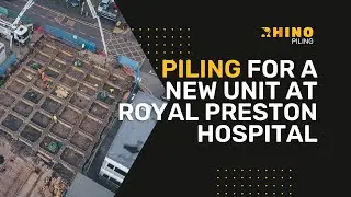 Piling in the Middle of a Busy Hospital