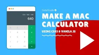 How to create calculator using HTML CSS and JAVASCRIPT || CodeHomie